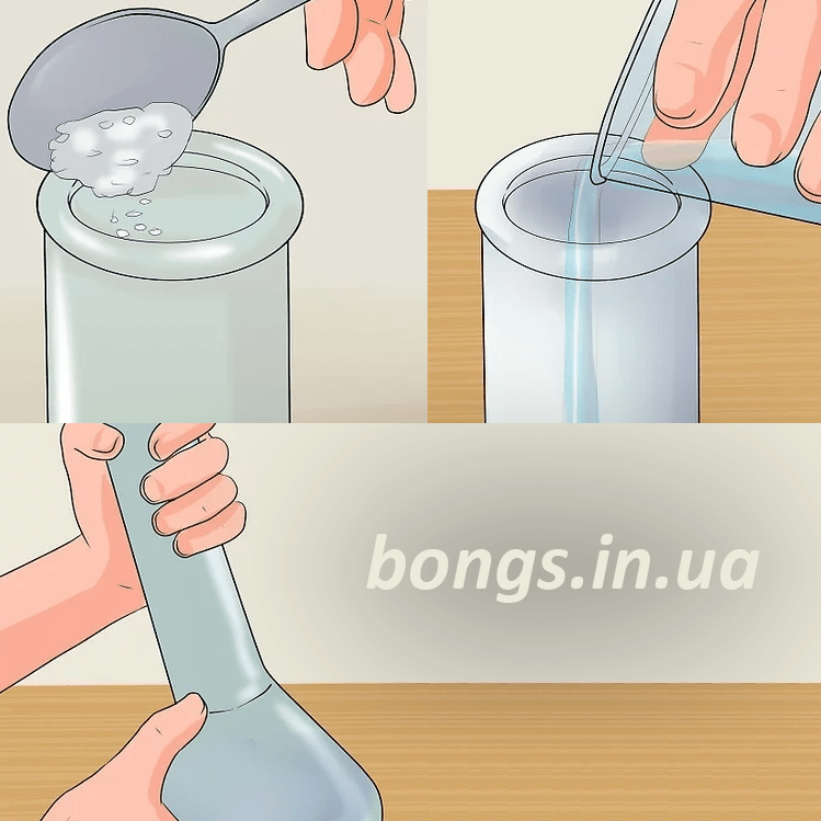 Как чистить бонг из стекла