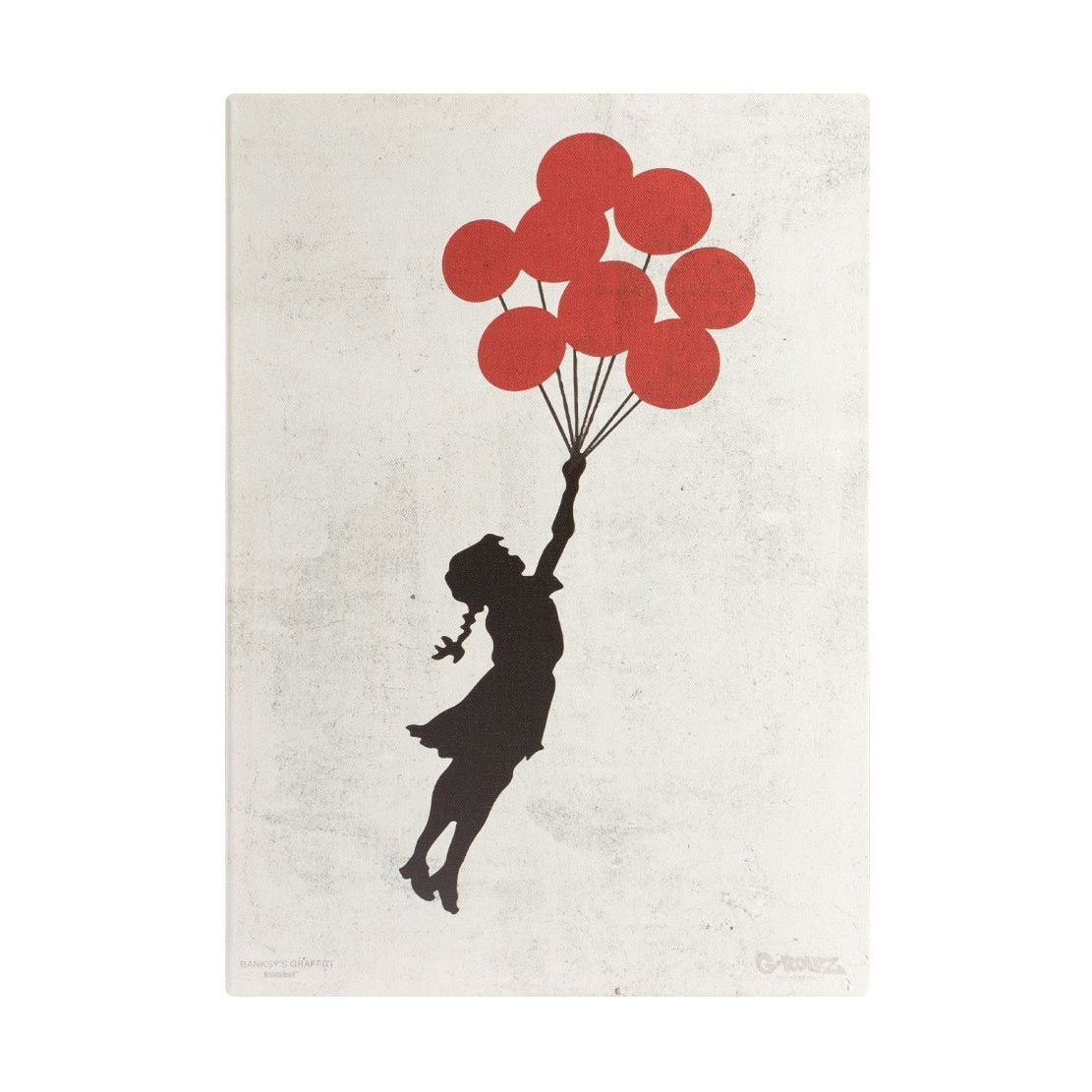 Граффити Бэнкси – Balloon Girl на холсте Граффити Бэнкси – Balloon Girl на холсте