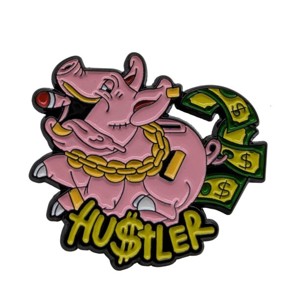 значок Hustler