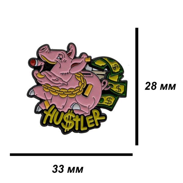 значок Hustler