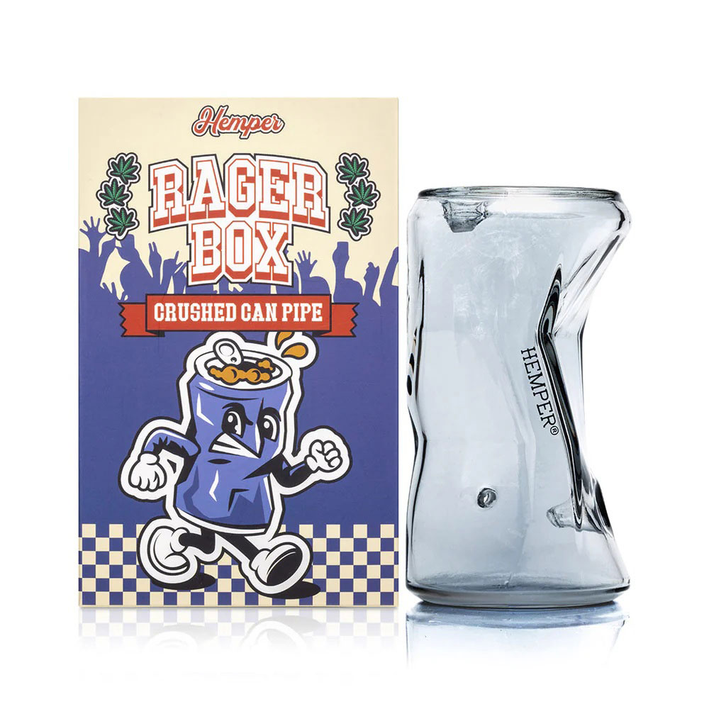 Трубка Hemper Rager Crushed Can Glass Hand Pipe Трубка Hemper