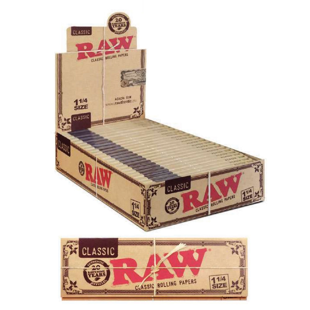 Бумага RAW | RAW | Classic 1¼ Unbleached Неотбеленная бумага RAW