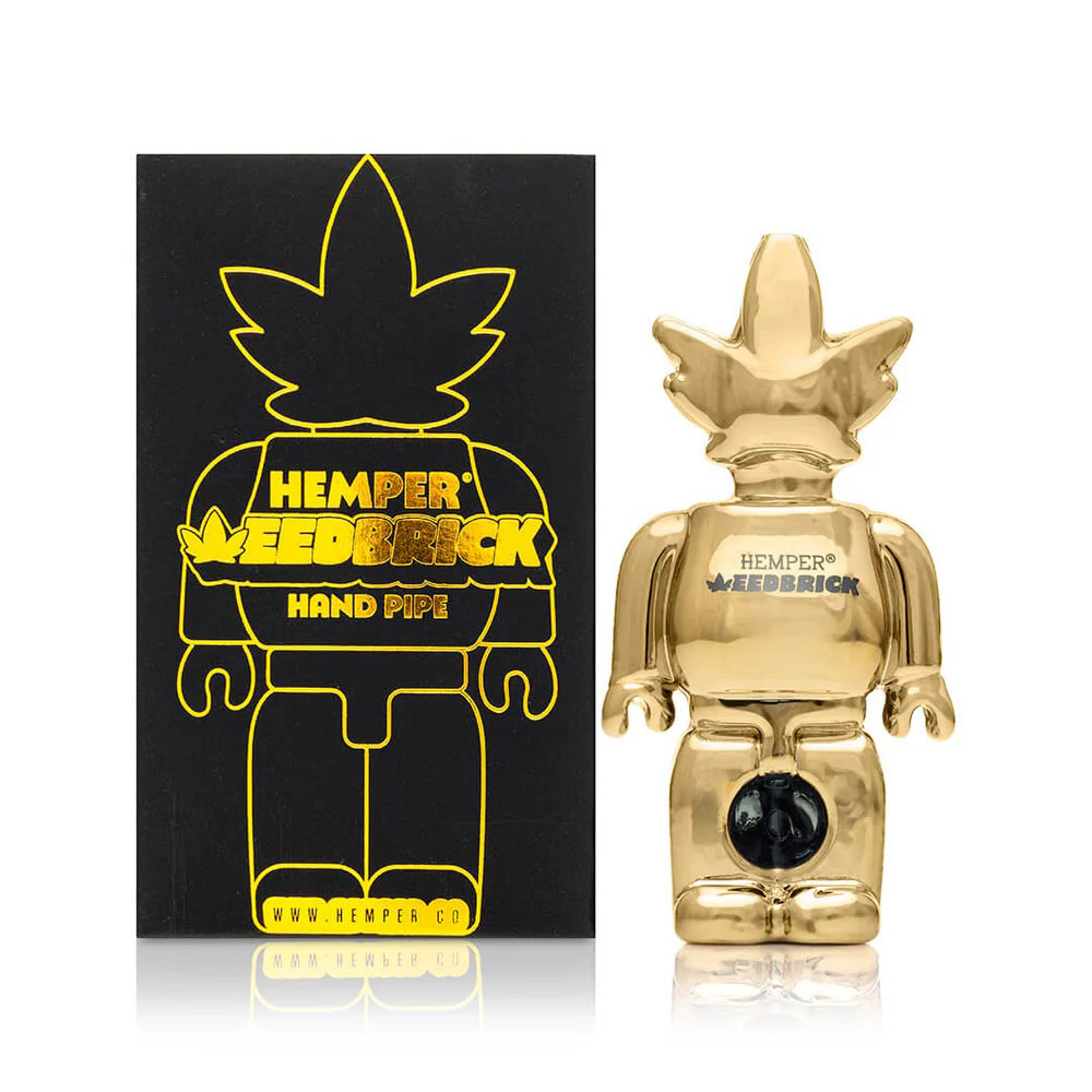 Трубка Hemper Weedbrick Glass Hand Pipe Трубка Hemper Weedbrick Glass Hand Pipe