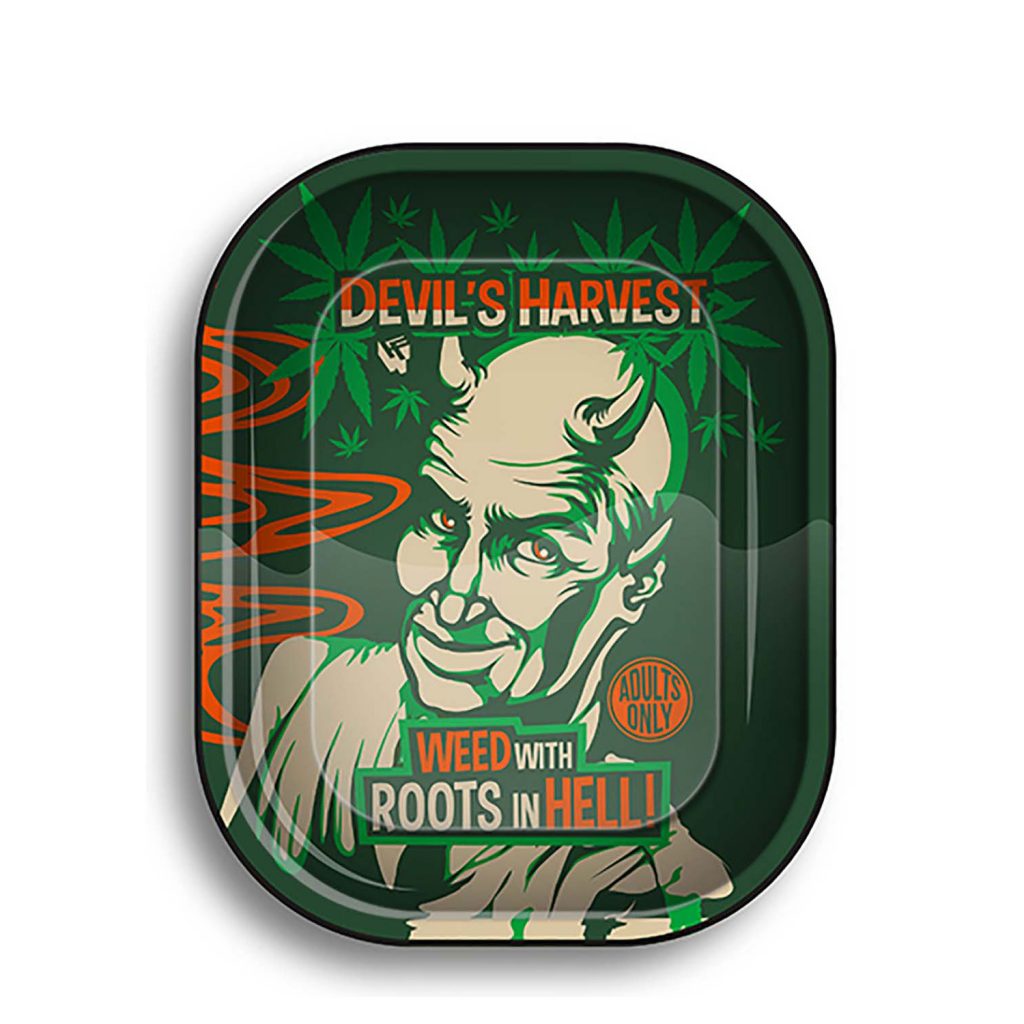 Купить металлический лоток «Зеленый Дьявол»