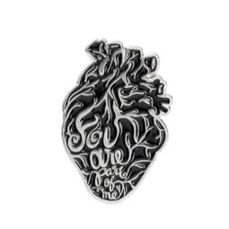 Металлический значок «Сердце»