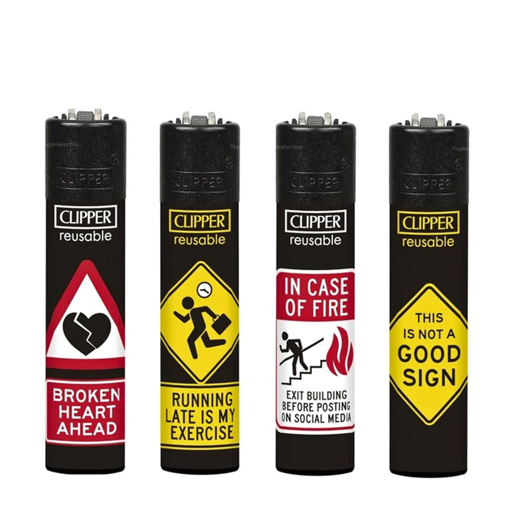 Зажигалка Clipper Funny Signs Clipper Funny Signs