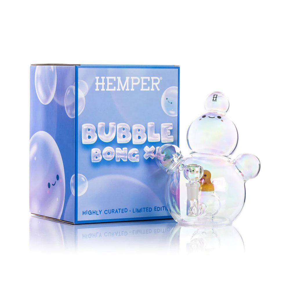 Стеклянный бонг Hemper XL Bubble Стеклянный бонг Hemper XL Bubble