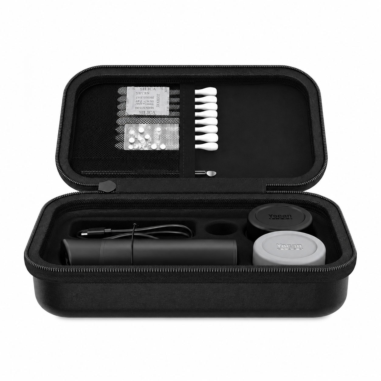 Вапорайзер Yocan Black Pocket - Full Travel Kit Yocan Black Pocket - Full Travel Kit