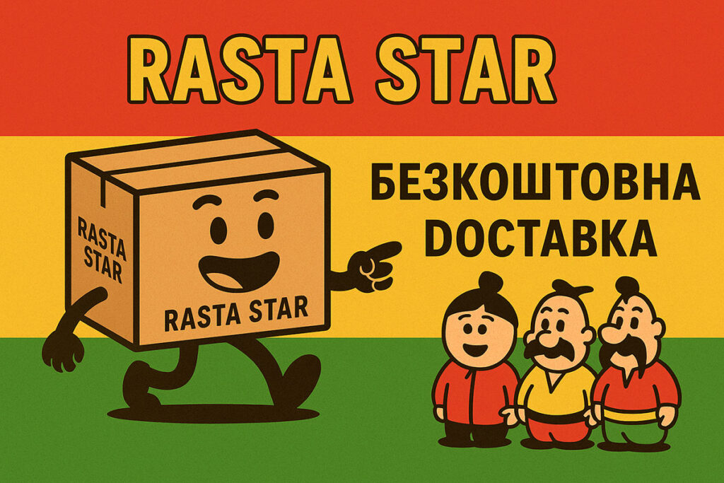 Rasta Star: Безкоштовна Доставка