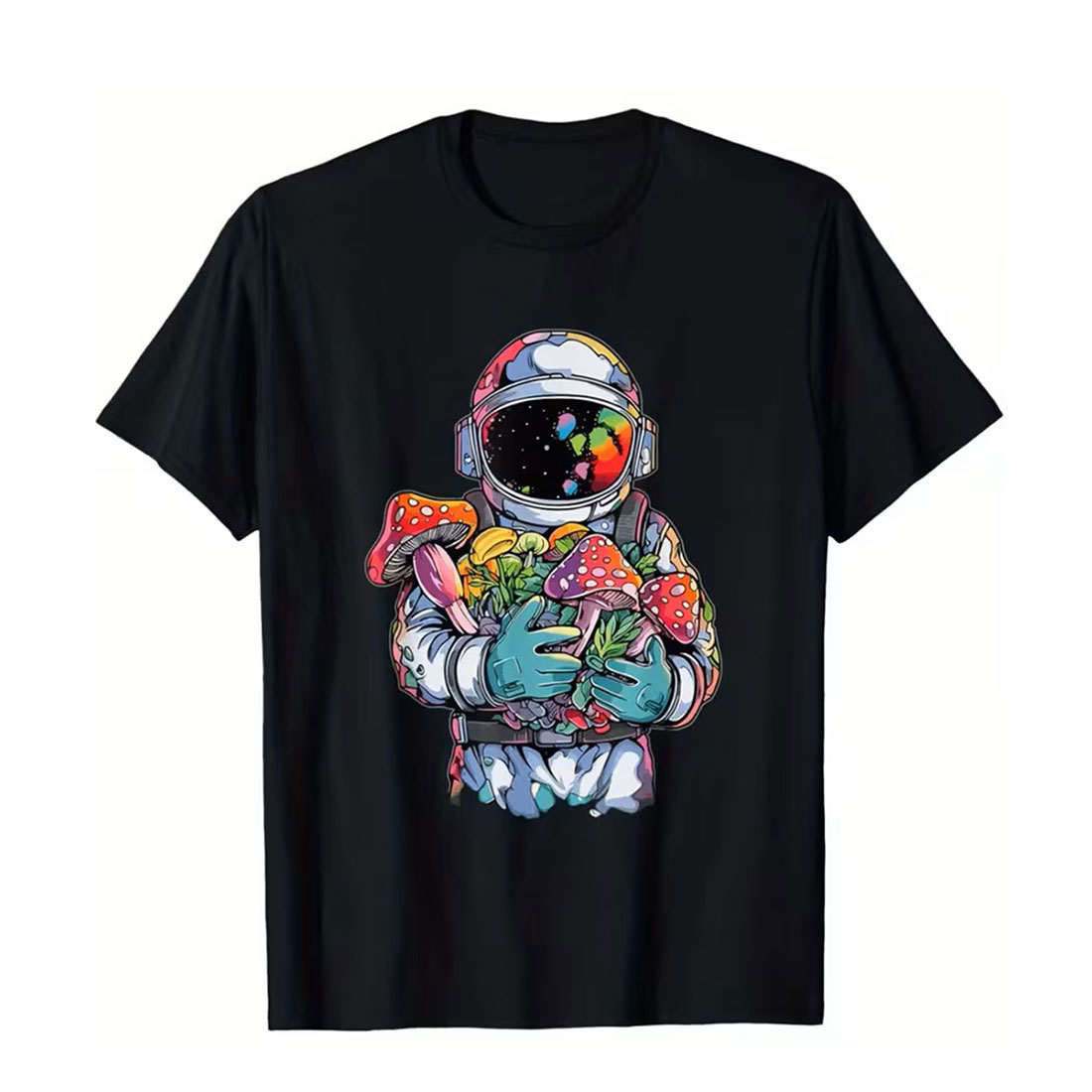 Футболка «Космический мухомор»