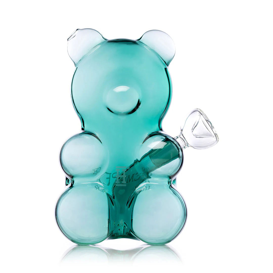 Бонг Hemper Gummy Bear Mini Стеклянный бонг Hemper