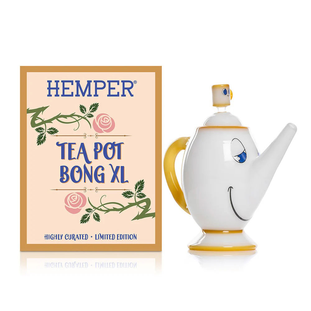 Бонг Hemper Tea Pot Bong Дизайнерский бонг Hemper 8” Tea Pot