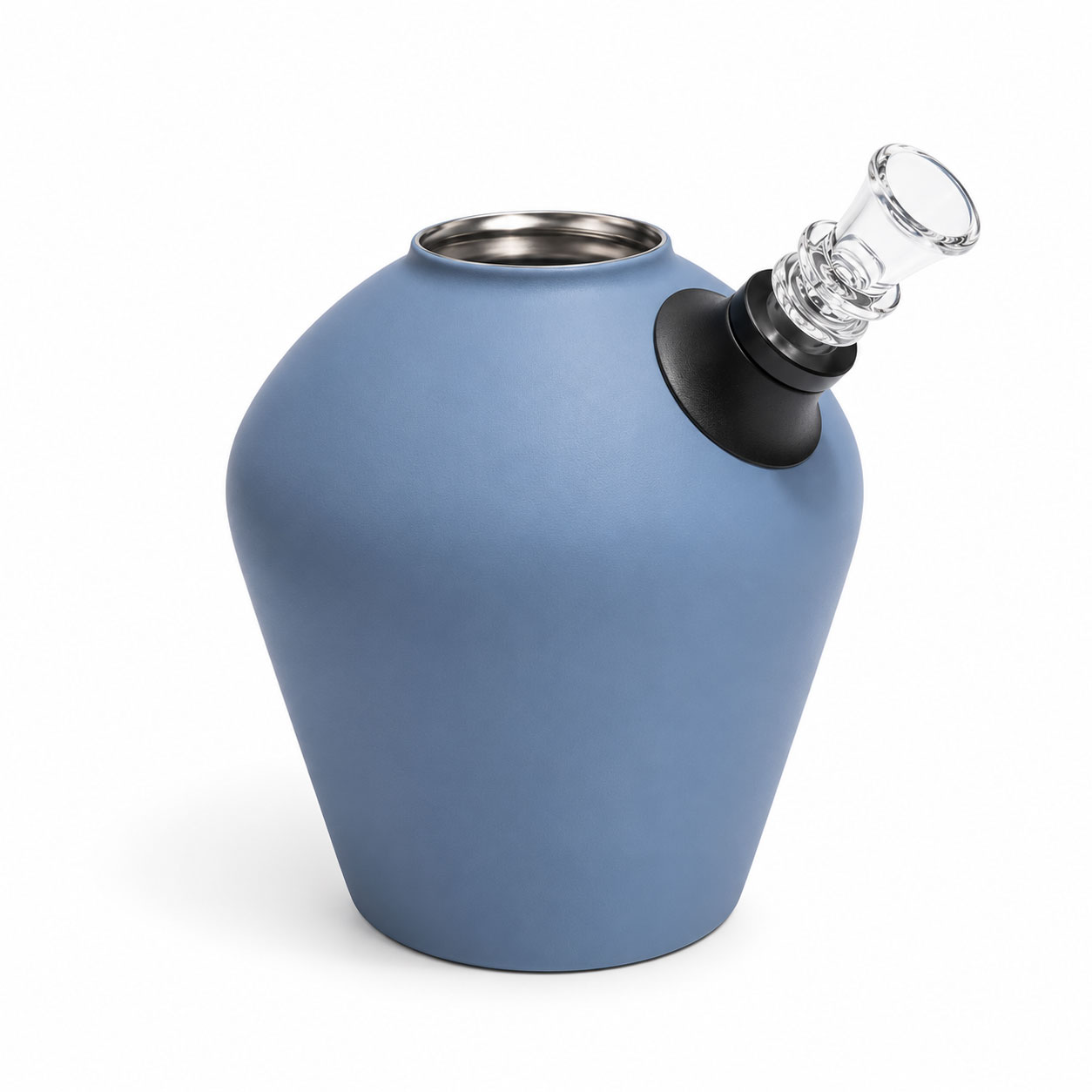 Металлический бонг Chill Blue Rubberized Металлический бонг Chill Blue Rubberized